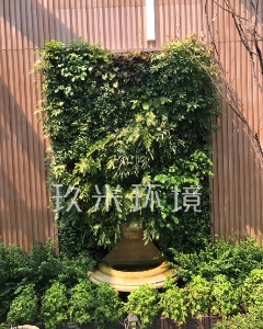 紹興金昌國際金融中心屋頂植物墻